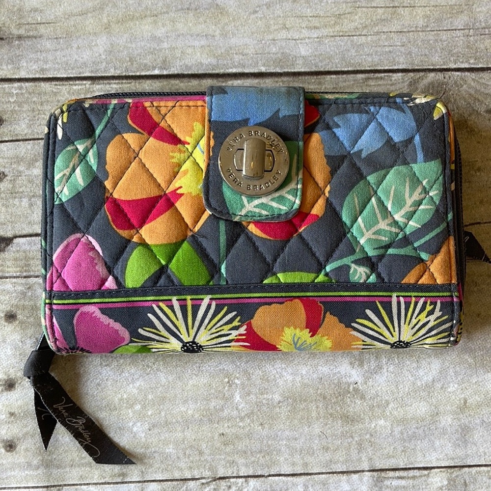 Vera Bradley Jazzy Blooms Wallet